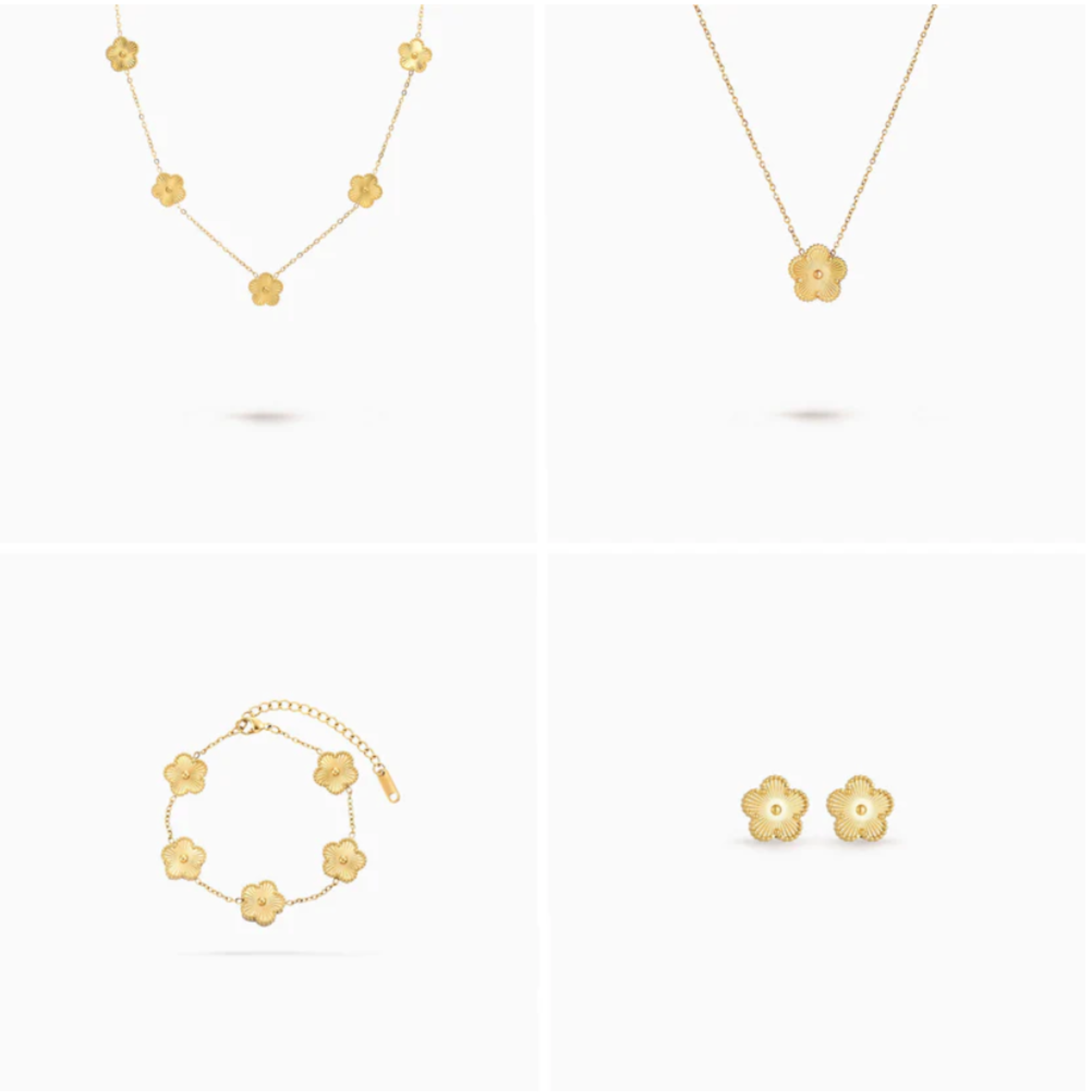 Bloom Kollektion Set - Gold