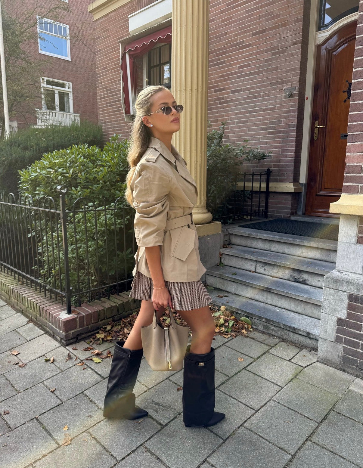 Élodie Winterstiefel – Leder Schwarz