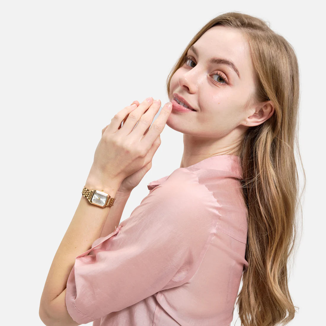 Aurélie Uhr - Gold/Weiß