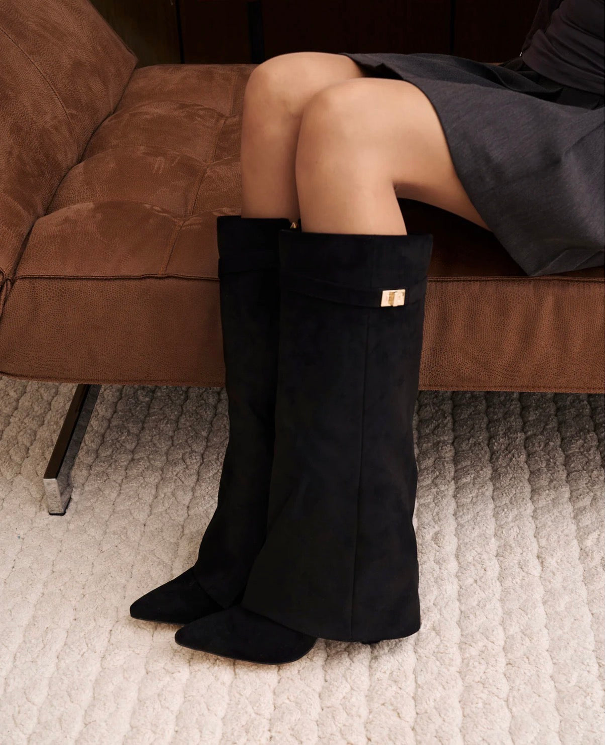 Élodie Winterstiefel – Schwarz