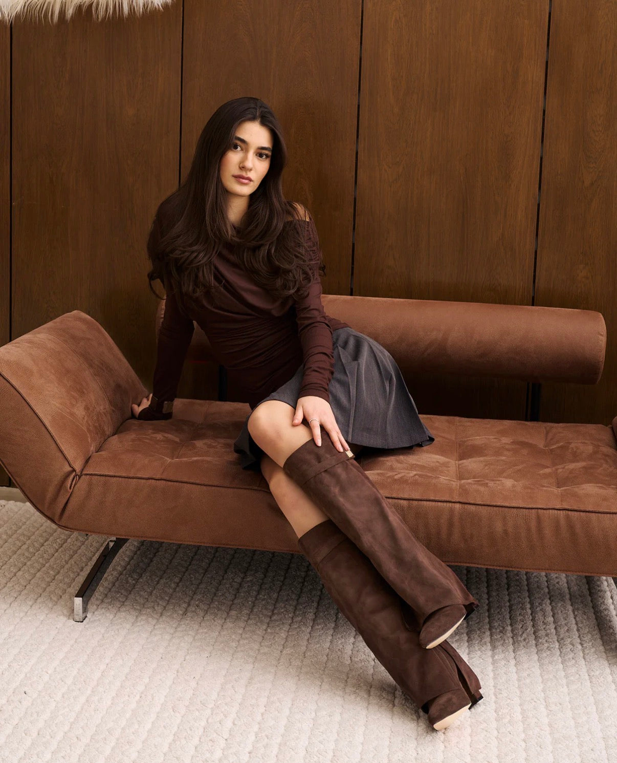 Élodie Winterstiefel – Schokobraun