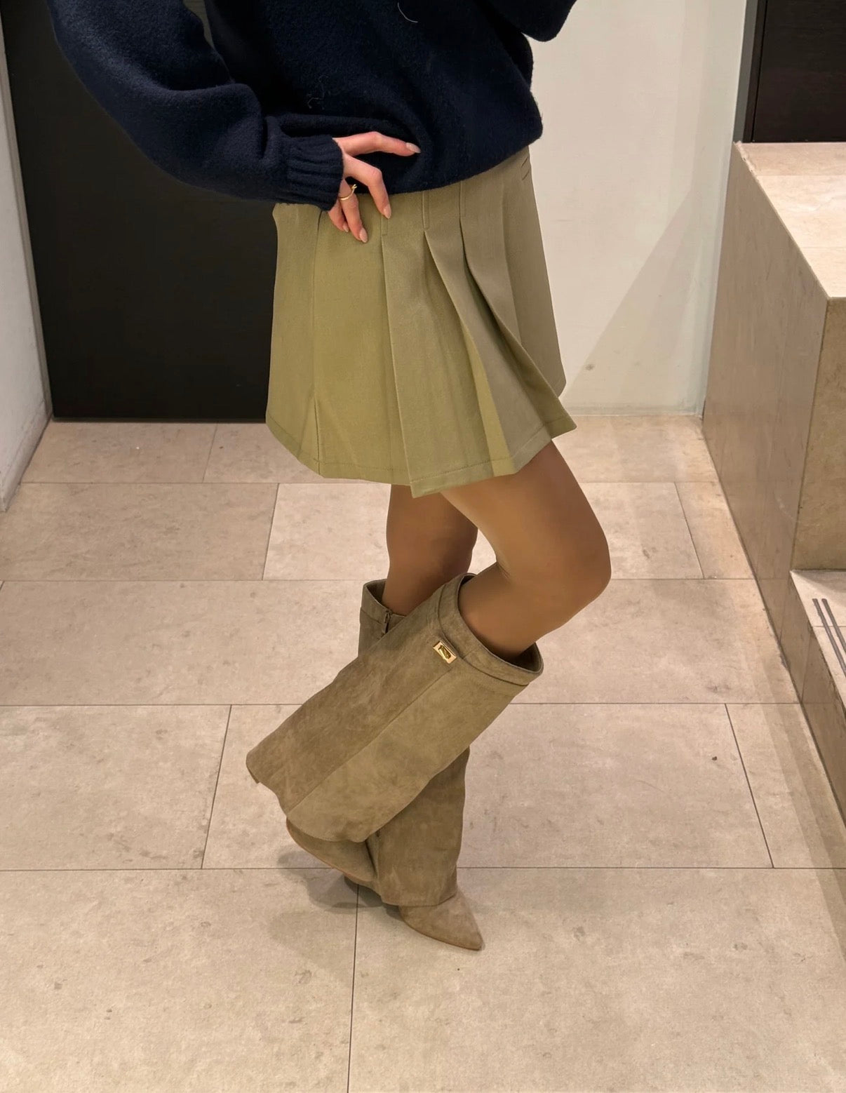 Élodie Winterstiefel – Taupe